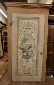 ptl571 - porta com moldura, época de 1700, medida cm L 131 x A 254